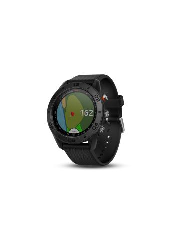 Garmin Approach S60, Premium GPS Golf Watch with Touchscreen Display and Full Color CourseView Mapping, Black w/ Silicone Band
