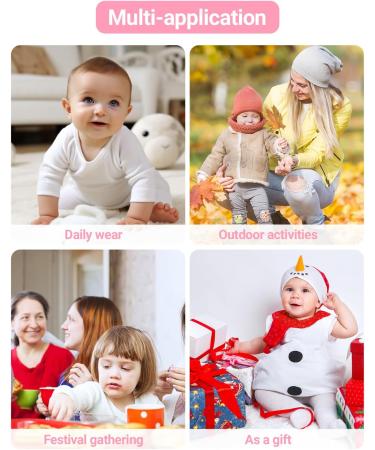 Baby Hooded Winter Romper Down Jacket | Kids Snowsuit Coat | Warm Pink Jumpsuit 6-9 Months - Buy Online on SooperMarket.com
