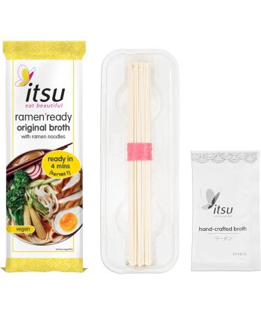 itsu ramen ready original broth - ribbon tied ramen noodles multipack with authentic broth (6 Pack x 86g) - Buy Online on SooperMarket.com