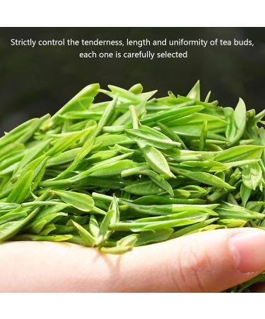 Spring Green Tea Chinese Maojian Tea Strong Fragrant Jasmine Green Tea for Spring Summer Green Tea Clear Flavor Slightly Curled Tea Leaves Natural Chinese Tea for Morning Afternoon Free Time lo - Buy Online on SooperMarket.com