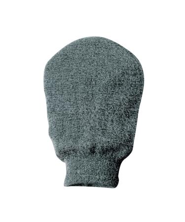 Exfoliating Mitts for Shower Tan Remover SASPOLO Dead Skin Scrub Korean Body Exfoliator for Legs & Arms Hair Removal Grey Mitts
