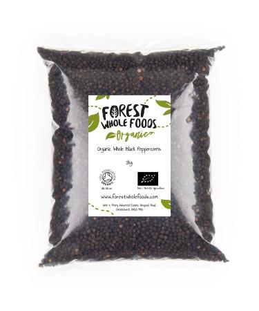 Forest Whole Foods - Organic Whole Black Peppercorns (1kg)