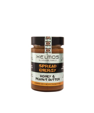 Helmos Greek Honey & Peanut Butter Energy Spread 420gr