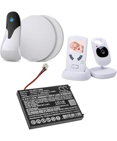 Replacement Battery for Audioline BabySense 5 Video - Compatible with V120 V130 V131 V132 V150 | 1400mAh/3.7V BPCK1500LI 494521P - Buy Online on SooperMarket.com