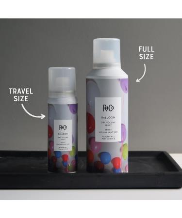 R+Co Balloon Dry Volume Hair Spray | Adds Instant Volume + Texture + Finish + Hold | Long-Lasting Ultra-Light | 5 Ounce + 2 Ounce (Pack of 2) - Buy Online on SooperMarket.com