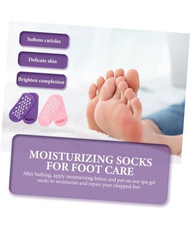 minkissy 6 Pairs Gel Socks Spa Vegetable Gel Commodity Miss - Buy Online on SooperMarket.com