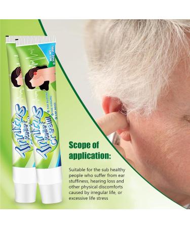 0.7oz Tinnitus Relief Cream - Plant Extract Treatment for Ear Ringing & Hearing Loss | Men & Women Health Care - Buy Online on SooperMarket.com