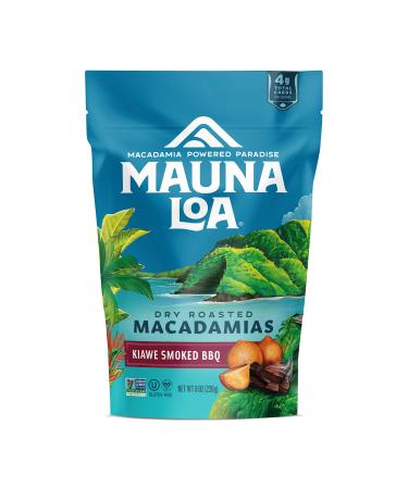 Mauna Loa Dry Roasted Macadamias Kiawe Smoked BBQ 8 oz (226 g)