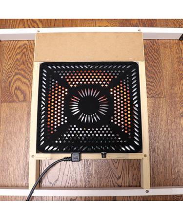 ZCBYBT Under Counter Suspension Heater 350W Komatsu Heater Energy Saving Quiet Foot Warmer