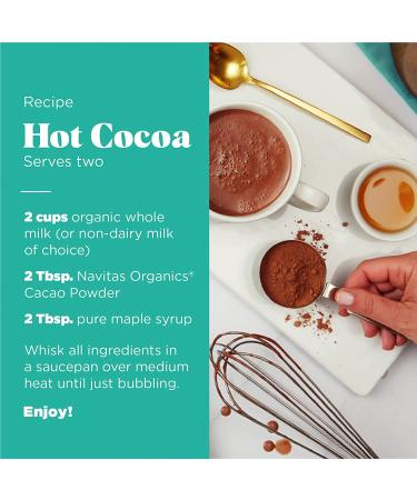 Navitas Organics Organic Cacao Powder - 24 oz (680 g) | Premium Superfood for Baking & Smoothies - Buy Online on SooperMarket.com