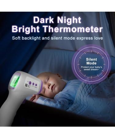Bestyks Contactless Forehead Thermometer - Infrared Digital Fever Thermometer for Babies Kids & Adults | 32 Data Storage Quick Read & Fever Alarm - Buy Online on SooperMarket.com