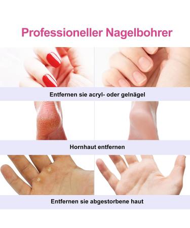 Coslus Wireless Portable Nail Miller - 11-in-1 Professional Manicure & Pedicure Set for Gel and Acrylic Nails - Buy Online on SooperMarket.com