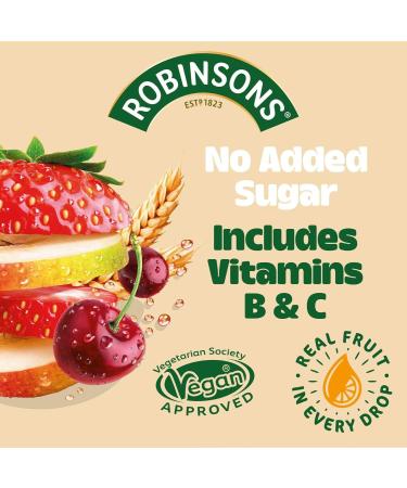 Robinsons Fruit and Barley Summer Fruits 1L - Refreshing Drink for Hot Days - Buy Online on SooperMarket.com