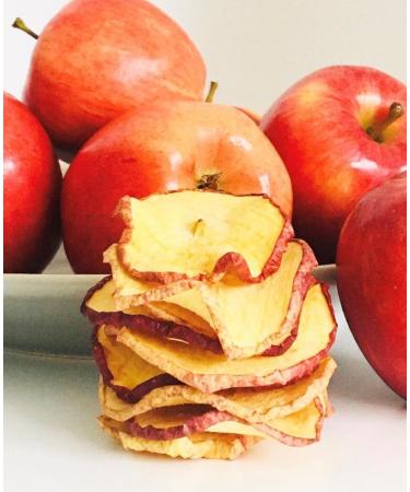 Dried Apple Slices - Premium Dehydrated Cocktail Garnishes - 35 Servings (50g Approx) - Buy Online on SooperMarket.com