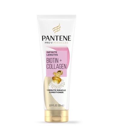 Pantene Pro-V Miracles Infinite Lengths Biotin + Collagen 1 Minute Miracle Conditioner 325mL 325 mL (Pack of 1)