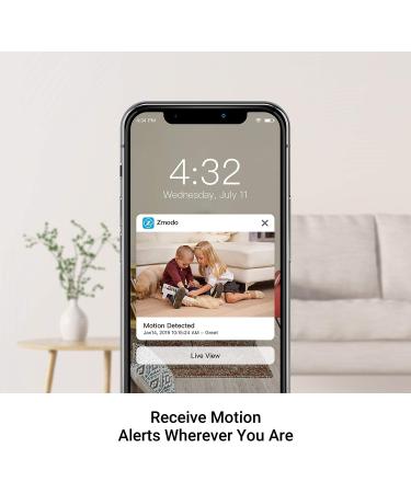 Zmodo Mini Pro  1080P Plug-In Wireless Security Camera  Indoor Smart Home Camera with AI Motion Detection  Pet Nanny Cam  Night Vision  2-Way Audio  Phone App  Alexa & Google Assistant Available 1 Count (Pack of 1) - Buy Online on SooperMarket.com