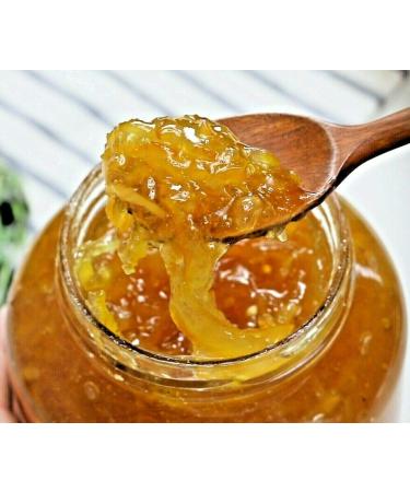Vonbee Honey Ginger Citron Tea - Family Size 70.54 Oz - Product of Korea - 2.2 lb (1 kg) - Buy Online on SooperMarket.com