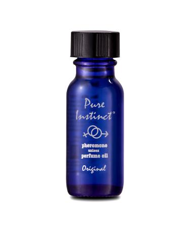 Pure Instinct - The Original Pheromone Infused Essential Oil Perfume Cologne - Unisex For Men and Women - TSA Ready Fruity 0.51 Fl Oz (Pack of 1)