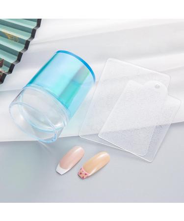 Wirlsweal Nail Art Stamp Set - Trendy & Elastic Nail Tool for Women | Perfect Soft Texture & Seal for Stunning Nail Designs - Buy Online on SooperMarket.com