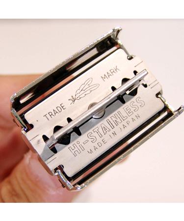 Feather Popular Double Edge Safety Razor - Premium Quality Shaving Tool - Buy Online on SooperMarket.com