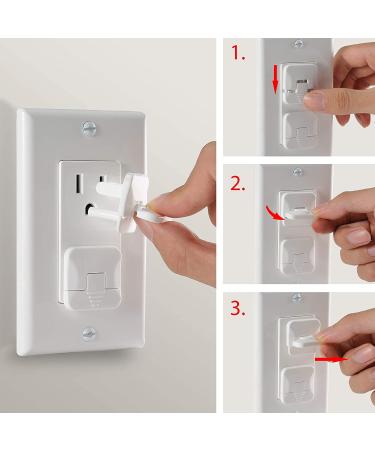 Bates- Outlet Covers Child Proof  10 Pack  3 Prong Outlet Covers  Baby Proof Outlet Covers  Baby Outlet Covers  Child Proof Outlet Cover  Child Safety Outlet Covers  Electrical Safety Baby Products - Buy Online on SooperMarket.com