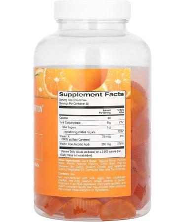 Vitamin C Gummies Compatible With California Gold Nutrition 90 Gummies + Bonus Pill Organizer Weekly Pill Organizer Mini - Buy Online on SooperMarket.com
