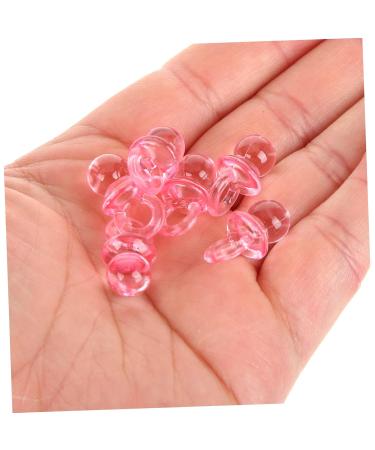 100 Pieces Baby Pacifiers - Blue/Shiny Baby Shower Toys | DIY Accessories & Acrylic Chupones - Pack of 1 - Buy Online on SooperMarket.com