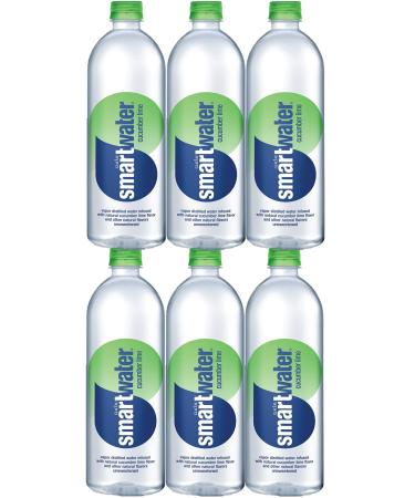 Smartwater Cucumber Lime, 700mL Bottles, Pack of 6 23.67 Fl Oz (Pack of 6)