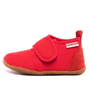 Giesswein Unisex Kid's Strass - Slim Fit High Slippers 3 UK Child Red