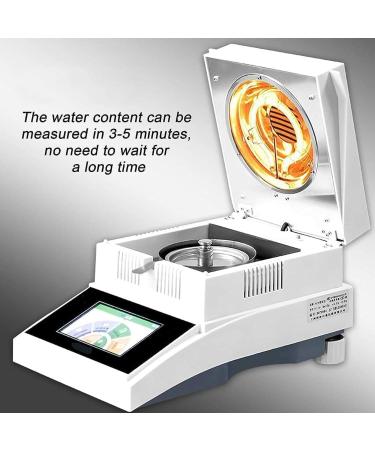 Grain Moisture Tester Smart Grain Moisture Meter for Grains Wheat Maize (Corn) Coffee Cocoa Bean Flaxseed Soybean Rice Almonds Peanut Sesame Sorghum 100g/1mg - Buy Online on SooperMarket.com