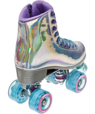 Marawa Rose Gold Holographic Impala Quad Skate - Size 9 - Buy Online on SooperMarket.com