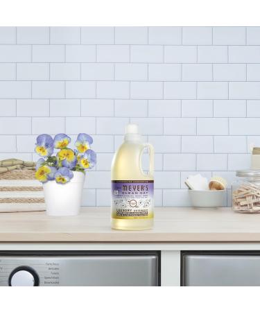 MRS. MEYER'S CLEAN DAY Liquid Laundry Detergent - Biodegradable Essential Oils Compassion Flower 64 oz - Eco-Friendly 64 Loads - Buy Online on SooperMarket.com