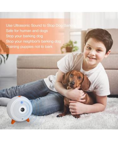 Anti Barking Device Auto Dog Barking Deterrent Devices Ultrasonic Dog Control Stop Dog Barking Device Ultrasonic Anti Dog Barking Pet Gentle Anti Barking Device for Small Large Dogs Indoor Outdoor White#0108HJU - Buy Online on SooperMarket.com