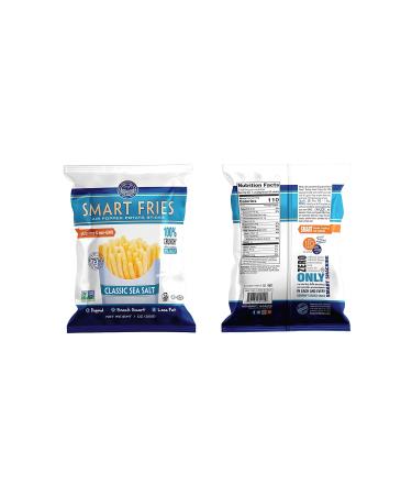 Buy Gourmet Basics Smart Fries - Low Calorie Non-GMO Gluten Free Potato Chips Variety Pack (24 x 1oz) - White Cheddar Sea Salt Jalapeno BBQ - International Shipping Available - Buy Online on SooperMarket.com
