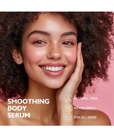 Smoothing Body Serum for Wrinkles - Anti-Aging Firming & Skin Tightening - Collagen & Vitamin E Infused | 100ml for Silky Smooth Skin - Buy Online on SooperMarket.com