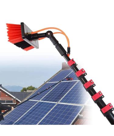 photovoltaic cleaner window cleaning pole 3.6m-10.8m Window Cleaning Telescopic Pole Water Fed Extendable Brush Suitable For Cleaner Conservatory Roof Photovoltaic Panel Cleaning Photovolta 3.6m/11.8ft