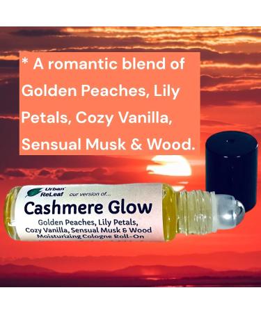 Urban ReLeaf Cashmere Glow Cologne Oil Roll-On | Long Lasting Alcohol-Free Fragrance | TSA Approved Travel Size | USA Made - Buy Online on SooperMarket.com