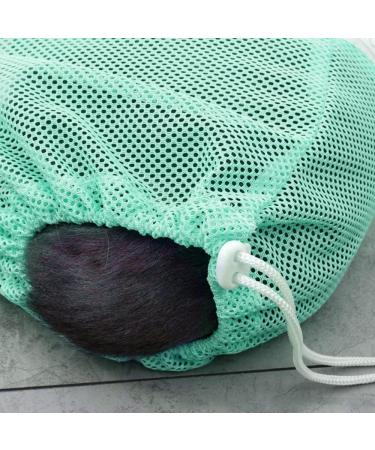Buy Mioyoow Cat Bathing Bag - Breathable Adjustable Mesh Bag for Kittens | Perfect for Bathing Nail Cutting & Ear Cleaning | Green & White - Buy Online on SooperMarket.com