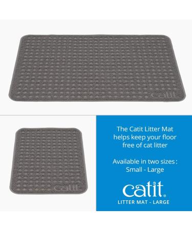 Catit Litter Mat Large 60 x 90 cm Gray Gray 1 count (Pack of 1) - Buy Online on SooperMarket.com