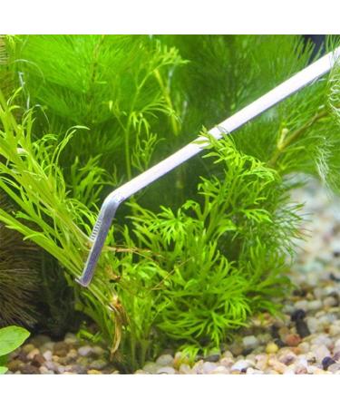 FEITA Extra Long 15inch/380mm Tweezer Tongs Stainless Steel Curved Tip - Aquarium Fishtank Mega Reptile Feeding Tweezers - Buy Online on SooperMarket.com