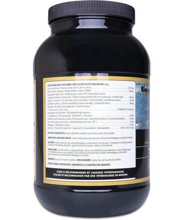 Flora Health BiologicVET BioJOINT Advanced Hip and Joint Mobility for Dogs and Cats Lignans Prebioptics Glucosamine Chondroitin Bromelain MSM Supplement 1600 g Powder 1600 g (Pack of 1) - Buy Online on SooperMarket.com