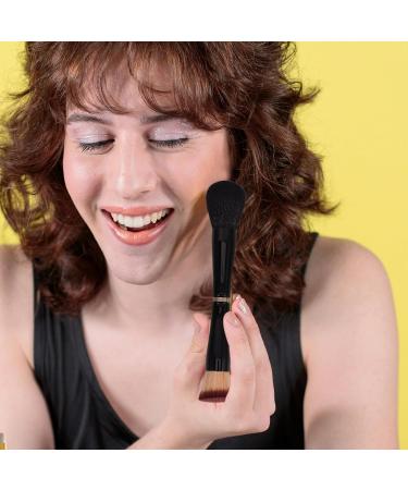 Beavorty Dual-ended Makeup Brush | Foundation & Concealer Tool for Flawless Application - Buy Online on SooperMarket.com