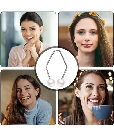 Dimple Trainer | Dimple Makers | Face Muscle Trainer | Stainless Steel Rustproof Smile Exercisers | Women Men Smile Correctors | Facial Beauty Training Tool For Working Reading (Sliver) - Buy Online on SooperMarket.com