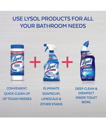 Lysol Bathroom Cleaner Spray Island Breeze 24 oz - Pack of 12 - Buy Online on SooperMarket.com