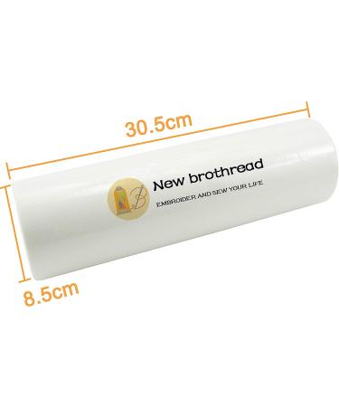New brothread Fusible Iron on Tear Away Embroidery Stabilizer - 12 x 25 Yd Roll - Medium Weight - 3 Options Available - Buy Online on SooperMarket.com