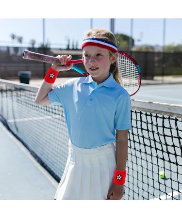 12 Pack Sweatband Wristbands - Absorbent Football & Basketball Gear for Athletes - Buy Online on SooperMarket.com