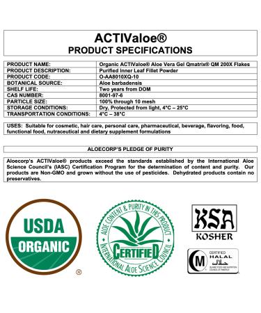 Organic Aloe Vera After Sun Gel - Sunburn Relief & Moisturizer - 98% Pure Vitamin B5 Enriched Non-Sticky Formula by Florida Glow - Buy Online on SooperMarket.com