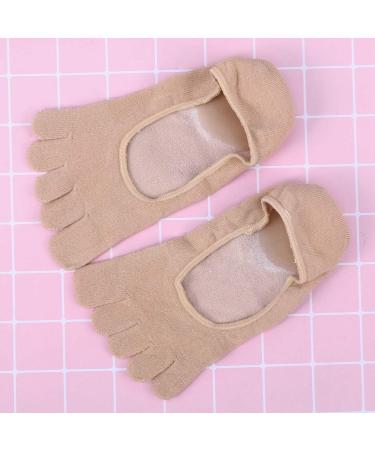 NO-Show Gel Socks for Dry Feet | Moisturizing Spa Socks & 5-Finger Invisible Design - Buy Online on SooperMarket.com