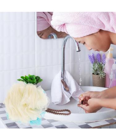 Buy NOLITOY 5pcs Adults Loofah Sponges - Bath Scrubbers & Shower Body Wash Accessories for Optimal Cleanliness | International Shipping Available - Buy Online on SooperMarket.com