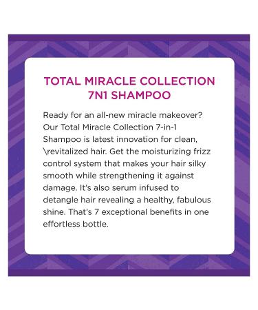 Buy Aussie Total Miracle 7-in-1 Shampoo with Apricot & Macadamia Oil - 12.1 fl oz - Buy Online on SooperMarket.com